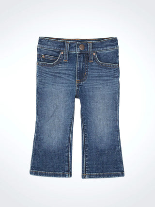 Wrangler Baby Girl Bootcut Jean Multi Pink Stitching - Cowboy SwaggerWrangler Baby Girl Bootcut Jean Multi Pink Stitching