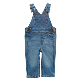 Wrangler Baby Girl Denim Kendra Overall – Western Jean Overall Outfit - Cowboy SwaggerWrangler Baby Girl Denim Kendra Overall – Western Jean Overall Outfit
