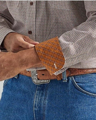 Wrangler George Strait Men’s Long Sleeve Western Print Shirt – Relaxed Fit Button - Down (112318978) - Cowboy SwaggerWrangler George Strait Men’s Long Sleeve Western Print Shirt – Relaxed Fit Button - Down (112318978)Men's Shirts