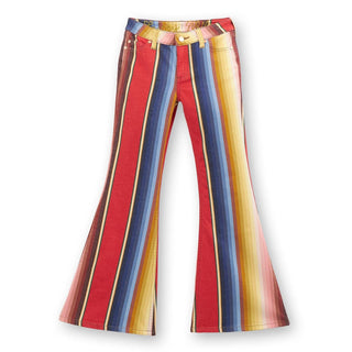 Wrangler Girls Laine Wilson Bell Bottom Jean Rodeo Ben Stripe - Cowboy SwaggerWrangler Girls Laine Wilson Bell Bottom Jean Rodeo Ben StripeGirls