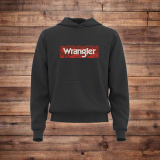Wrangler Kids Heather Pullover Hoodie - Cowboy SwaggerWrangler Kids Heather Pullover Hoodie