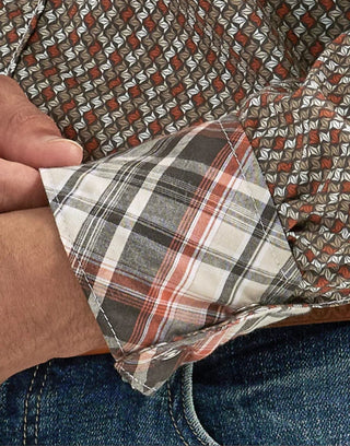 Wrangler Men’s 20X Competition Advanced Comfort Long Sleeve Snap Western Shirt - Cowboy SwaggerWrangler Men’s 20X Competition Advanced Comfort Long Sleeve Snap Western ShirtMen's Shirts