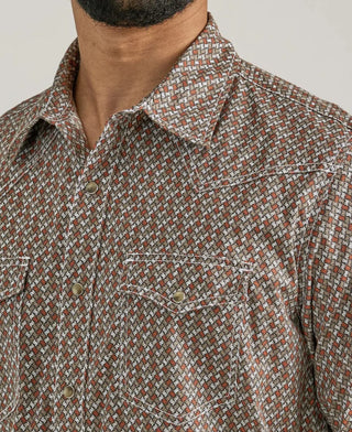 Wrangler Men’s 20X Competition Advanced Comfort Long Sleeve Snap Western Shirt - Cowboy SwaggerWrangler Men’s 20X Competition Advanced Comfort Long Sleeve Snap Western ShirtMen's Shirts