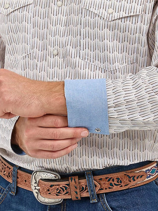 Wrangler Men’s Advanced Comfort 20X Pearl Snap Shirt - Cowboy SwaggerWrangler Men’s Advanced Comfort 20X Pearl Snap Shirt