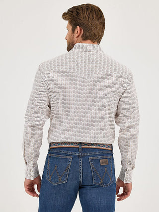 Wrangler Men’s Advanced Comfort 20X Pearl Snap Shirt - Cowboy SwaggerWrangler Men’s Advanced Comfort 20X Pearl Snap Shirt