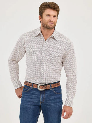 Wrangler Men’s Advanced Comfort 20X Pearl Snap Shirt - Cowboy SwaggerWrangler Men’s Advanced Comfort 20X Pearl Snap Shirt