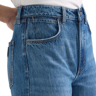 Wrangler Retro Bailey Wide Leg Jean – High Rise – Yvette Wash Women’s Western Denim - Cowboy SwaggerWrangler Retro Bailey Wide Leg Jean – High Rise – Yvette Wash Women’s Western Denim