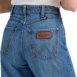 Wrangler Retro Bailey Wide Leg Jean – High Rise – Yvette Wash Women’s Western Denim - Cowboy SwaggerWrangler Retro Bailey Wide Leg Jean – High Rise – Yvette Wash Women’s Western Denim