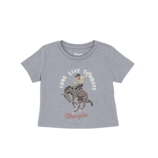 Wrangler Toddler Long Live Cowboys Tee Powder Blue - Cowboy SwaggerWrangler Toddler Long Live Cowboys Tee Powder Blue