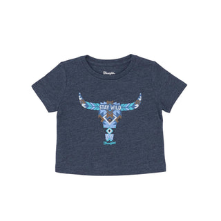 Wrangler Toddler Stay Wild Tee - Cowboy SwaggerWrangler Toddler Stay Wild Tee