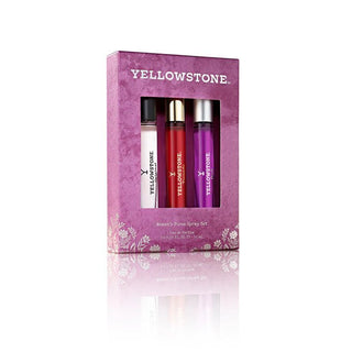 Yellowstone Women’s Purse - Size Fragrance Gift Set – Travel Perfume Trio Inspired by the Wild West - Cowboy SwaggerYellowstone Women’s Purse - Size Fragrance Gift Set – Travel Perfume Trio Inspired by the Wild West