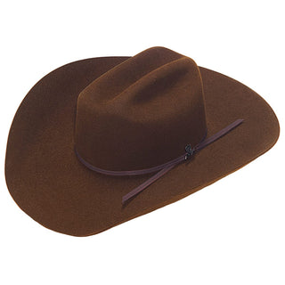 Ariat 6X Fur Chocolate Western Hat - Cowboy SwaggerAriat 6X Fur Chocolate Western HatHats