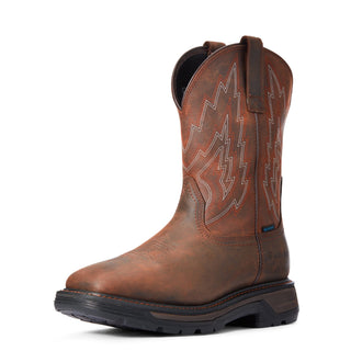 Ariat Men’s Big Rig Waterproof Work Boot Dark Brown - Cowboy SwaggerAriat Men’s Big Rig Waterproof Work Boot Dark Brown