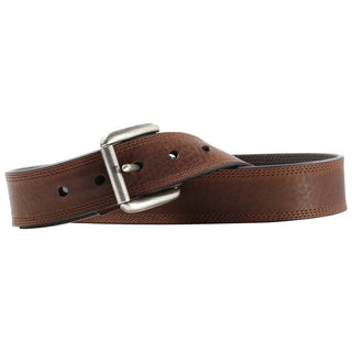 Ariat Men’s Copper Full Grain Leather Belt Silver Buckle - Cowboy SwaggerAriat Men’s Copper Full Grain Leather Belt Silver BuckleBelts