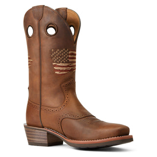 Ariat Men’s Roughstock Patriot Western Boot - Cowboy SwaggerAriat Men’s Roughstock Patriot Western Boot