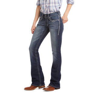 Ariat Mid Rise Boot Cut Ladies Jean - Cowboy SwaggerAriat Mid Rise Boot Cut Ladies Jean