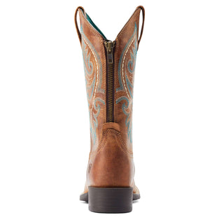 Ariat Women’s Round Up Back Zip Western Boot - Cowboy SwaggerAriat Women’s Round Up Back Zip Western BootWomen's Boots