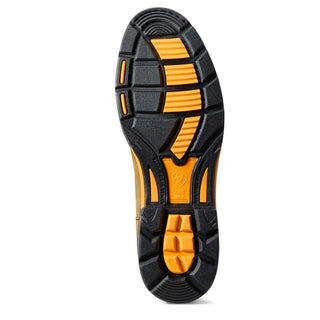 Ariat WorkHog Pull‑On H2O Boots – Aged Bark Leather with Army GreenBoots