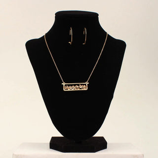 Blazin Roxx Bar Topaz Bead Set - Cowboy SwaggerBlazin Roxx Bar Topaz Bead Set