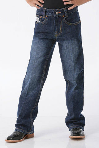 Boy’s Cinch White Label Dark Wash Jean - Cowboy SwaggerBoy’s Cinch White Label Dark Wash JeanBoys