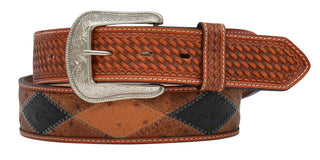 Cowboy Swagger Belts 32” 3D Hand Tooled Full-Grain Leather Men’s Belt