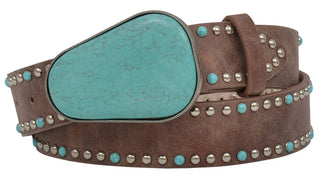 Cowboy Swagger XLarge Angel Ranch Silver & Turquoise Belt