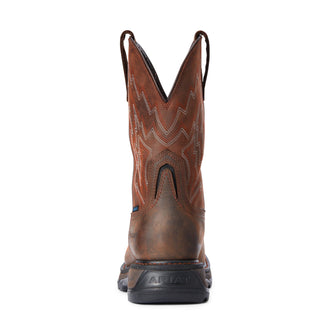 Cowboy Swagger Shoes Ariat Men’s Big Rig Waterproof Work Boot Dark Brown