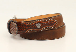 Cowboy Swagger Belts 32” Ariat Men’s Medium Brown Distressed Belt