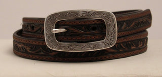 Cowboy Swagger Small Ariat Thin Embossed Pattern Belt