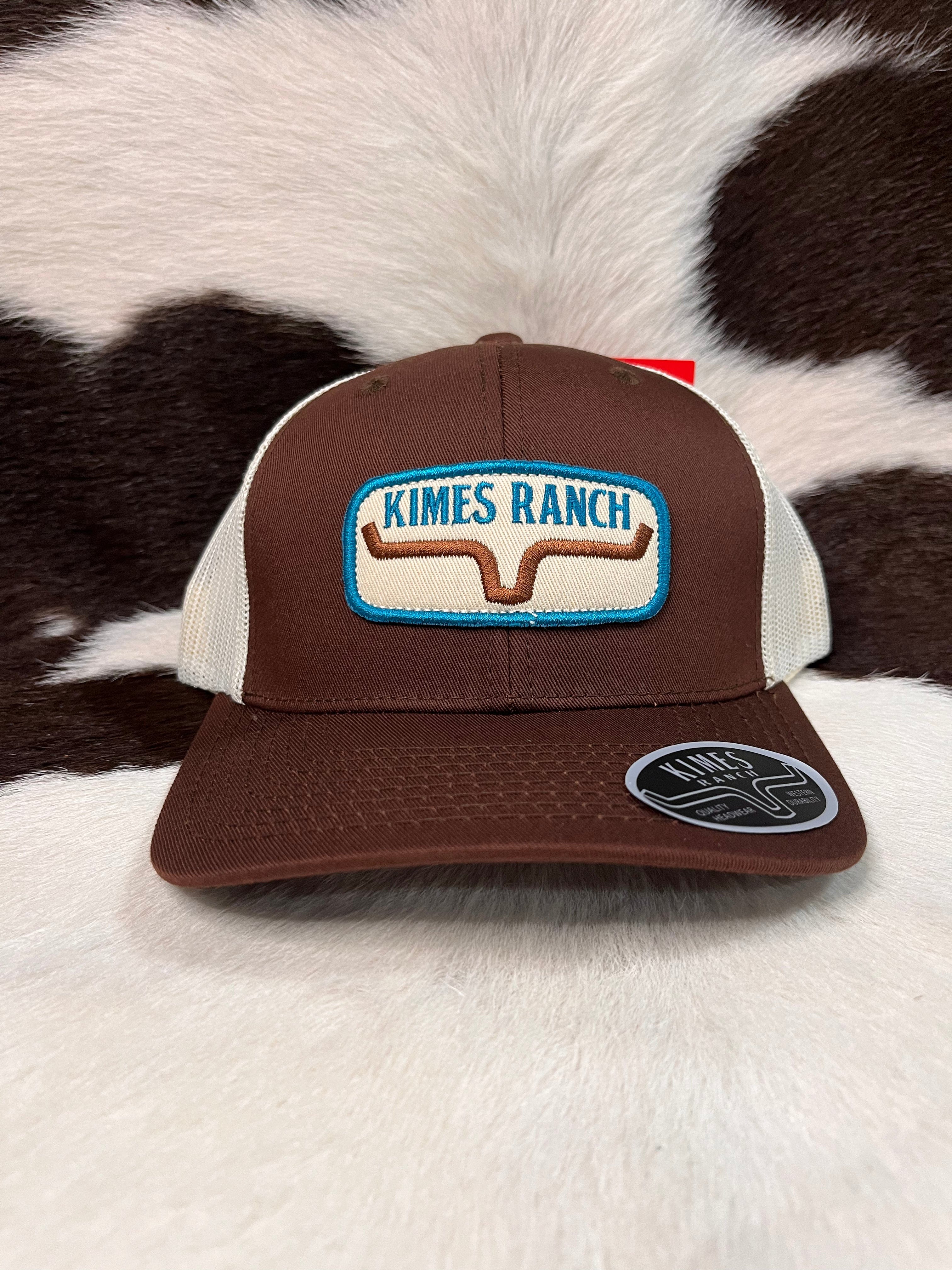 Kimes Ranch Rolling Trucker Cap Brown