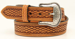 Cowboy Swagger 44” Nocona Men’s Basket Weave Pattern Belt