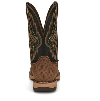 Cowboy Swagger Shoes Tony Lama Men’s  11” Water Buffalo ST Black Medford Leather Cowboy Boots