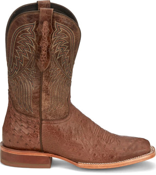 Cowboy Swagger Tony Lama Men’s Alamosa Brown Smooth Ostrich Western Boot