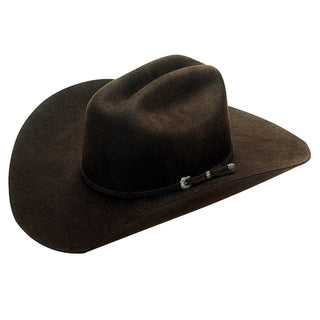 Cowboy Swagger Hats 6 3/4 Twister Chocolate Wool Hat