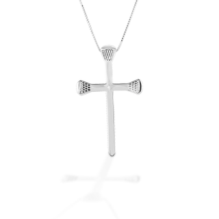 Horseshoe Nail Cross Necklace - Cowboy SwaggerHorseshoe Nail Cross NecklaceNecklaces