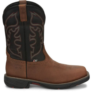 Justin Kid’s Square Toe Leather Boot - Cowboy SwaggerJustin Kid’s Square Toe Leather BootBoots