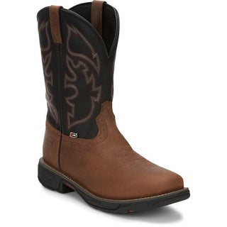 Justin Kid’s Square Toe Leather Boot - Cowboy SwaggerJustin Kid’s Square Toe Leather BootBoots