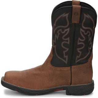 Justin Kid’s Square Toe Leather Boot - Cowboy SwaggerJustin Kid’s Square Toe Leather BootBoots