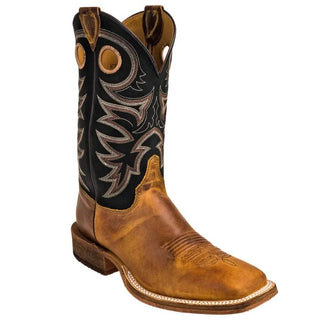 Justin Men’s Caddo Copper Brown Western Cowboy Boot - Cowboy SwaggerJustin Men’s Caddo Copper Brown Western Cowboy BootBoots