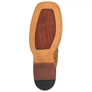 Justin Men’s Caddo Copper Brown Western Cowboy Boot - Cowboy SwaggerJustin Men’s Caddo Copper Brown Western Cowboy BootBoots