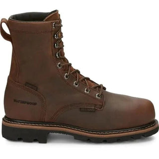 Justin Men’s Pulley Waterproof lace Up Comp Toe & MetGuard Boot - Cowboy SwaggerJustin Men’s Pulley Waterproof lace Up Comp Toe & MetGuard Boot
