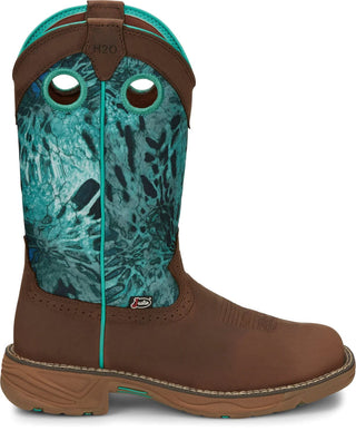 Justin Women’s Rush Brunette Stampede Brown Work Boot - Cowboy SwaggerJustin Women’s Rush Brunette Stampede Brown Work BootWomen's Boots