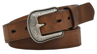 Kids Brown Leather Belt - Cowboy SwaggerKids Brown Leather Belt