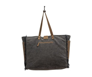 Myra Asher Canvas and Hairon Weekender - Cowboy SwaggerMyra Asher Canvas and Hairon Weekender