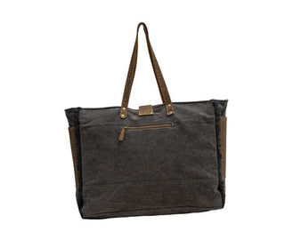 Myra Asher Canvas and Hairon Weekender - Cowboy SwaggerMyra Asher Canvas and Hairon Weekender
