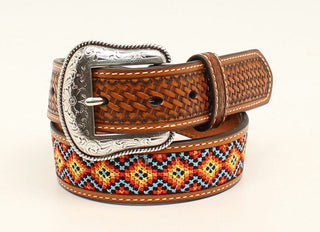 Nocona Multi - Colored Embroidery Belt - Cowboy SwaggerNocona Multi - Colored Embroidery Belt