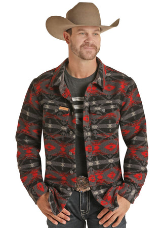 Panhandle Men’s Wool Shirt Jacket - Cowboy SwaggerPanhandle Men’s Wool Shirt Jacket