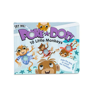 Poke - a - Dot®: 10 Little Monkeys Interactive Board Book - Cowboy SwaggerPoke - a - Dot®: 10 Little Monkeys Interactive Board Book