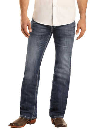 Rock and Roll Denim Regular Fit Straight Jean - Cowboy SwaggerRock and Roll Denim Regular Fit Straight Jean