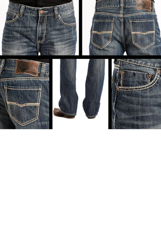 Rock & Roll Relaxed Fit DB Straight Leg Jean - Cowboy SwaggerRock & Roll Relaxed Fit DB Straight Leg JeanPants